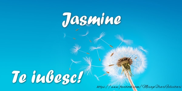 Felicitari de dragoste - Jasmine Te iubesc!