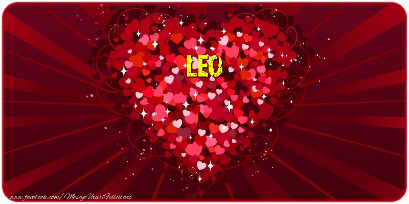 Felicitari de dragoste - Leo