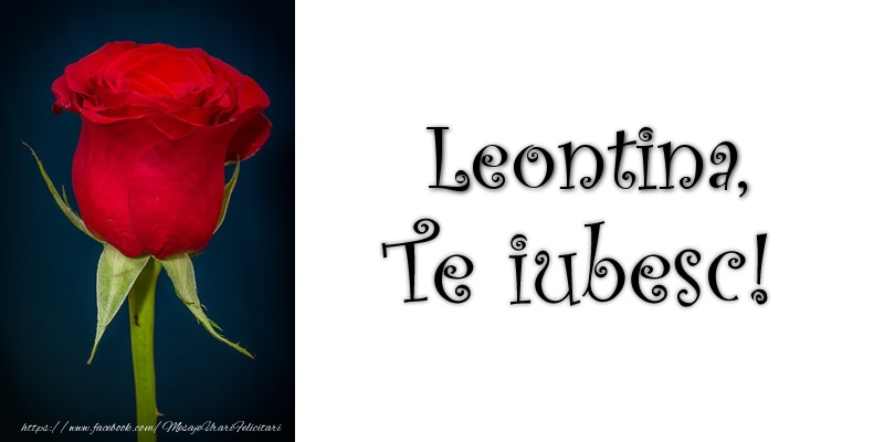 Felicitari de dragoste - Trandafiri | Leontina Te iubesc!