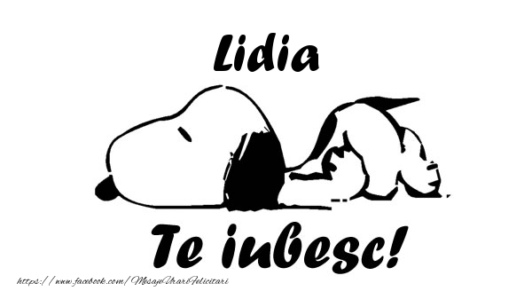 Felicitari de dragoste - Haioase | Lidia Te iubesc!
