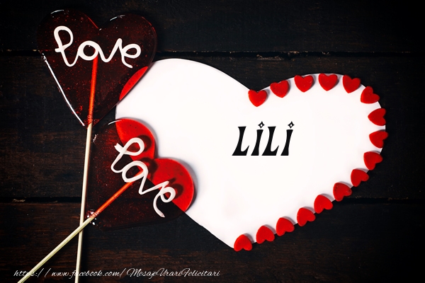 Felicitari de dragoste - I Love You | Love Lili