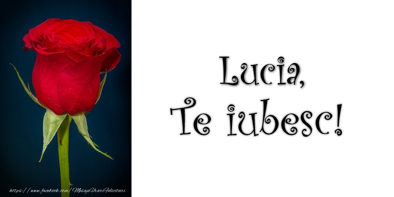 Felicitari de dragoste - Trandafiri | Lucia Te iubesc!