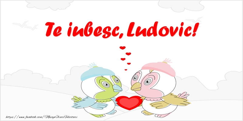 Felicitari de dragoste - Haioase | Te iubesc, Ludovic!