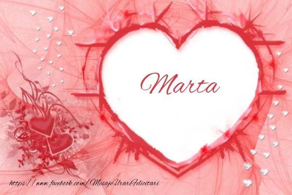 Felicitari de dragoste - Love Marta