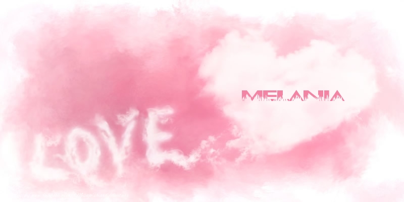 Felicitari de dragoste - Love Melania