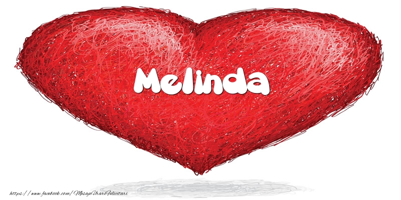 Felicitari de dragoste - ❤️❤️❤️ Inimioare | Pentru Melinda din inima