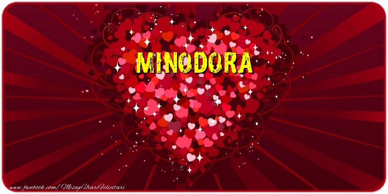 te iubesc minodora Minodora