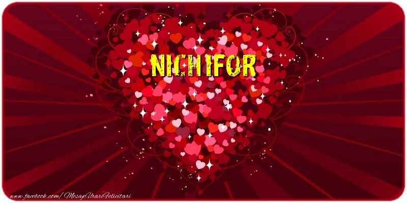Felicitari de dragoste - Nichifor