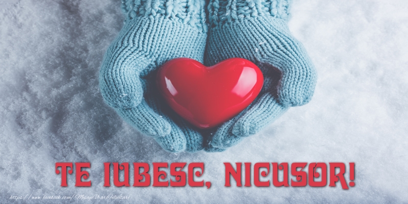 Felicitari de dragoste - ❤️❤️❤️ Inimioare | TE IUBESC, Nicusor!