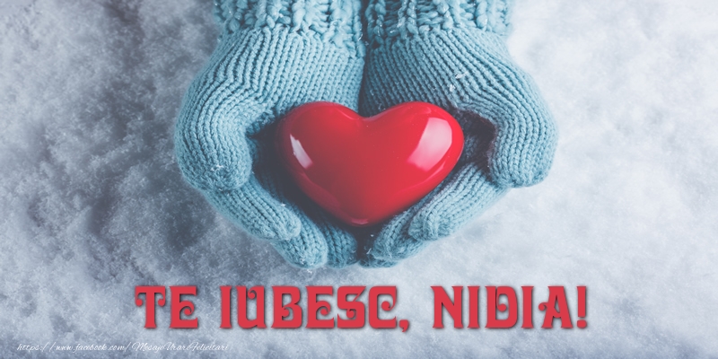 Felicitari de dragoste - ❤️❤️❤️ Inimioare | TE IUBESC, Nidia!