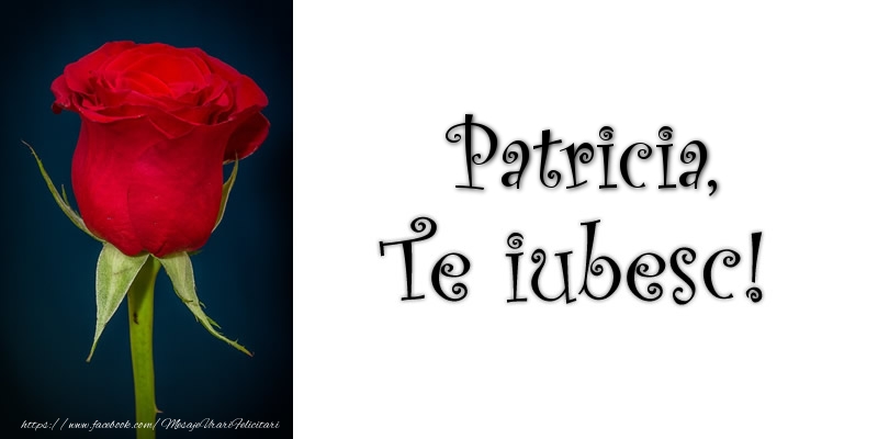 Felicitari de dragoste - Trandafiri | Patricia Te iubesc!