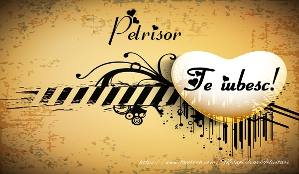 Felicitari de dragoste - Petrisor Te iubesc