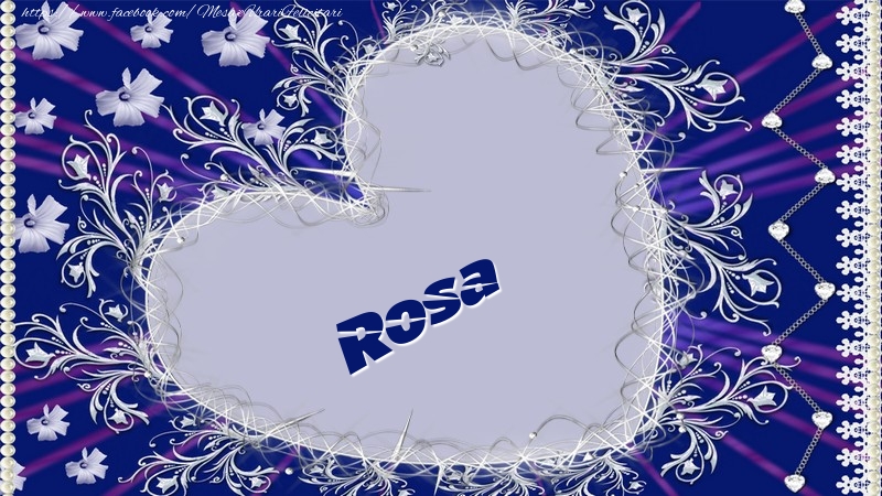 Felicitari de dragoste - Rosa