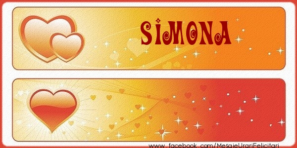 te iubesc simona Love Simona