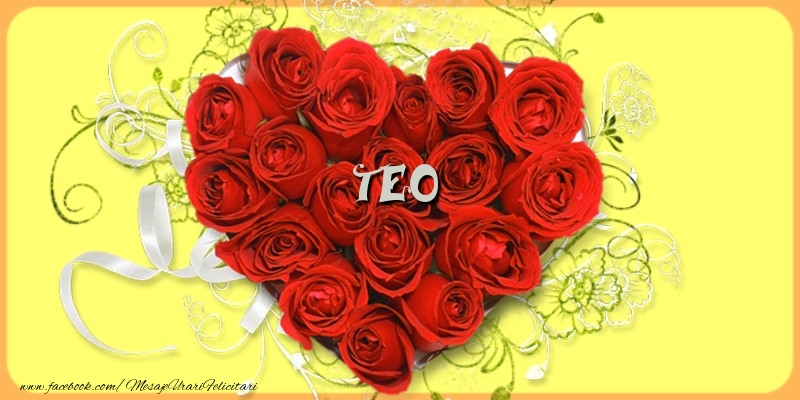 Felicitari de dragoste - Teo