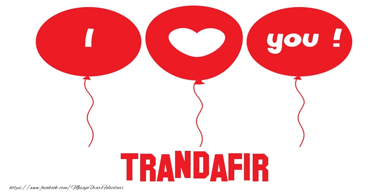 Felicitari de dragoste -  I love you Trandafir!