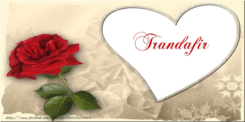 Felicitari de dragoste - Love Trandafir