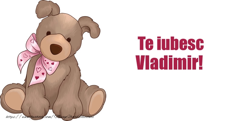 Felicitari de dragoste - Te iubesc Vladimir!