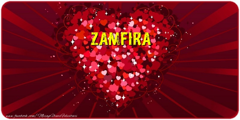 Felicitari de dragoste - Zamfira