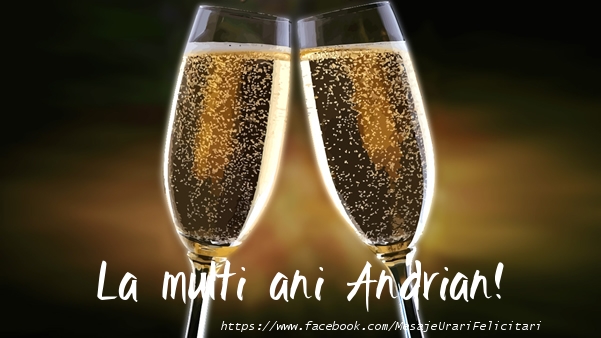 Felicitari de la multi ani - La multi ani Andrian!