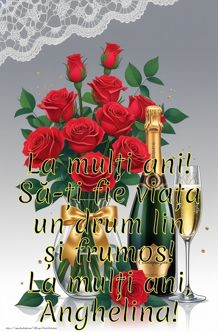 Felicitari de la multi ani - La mulți ani! Să-ți fie viața un drum lin și frumos!