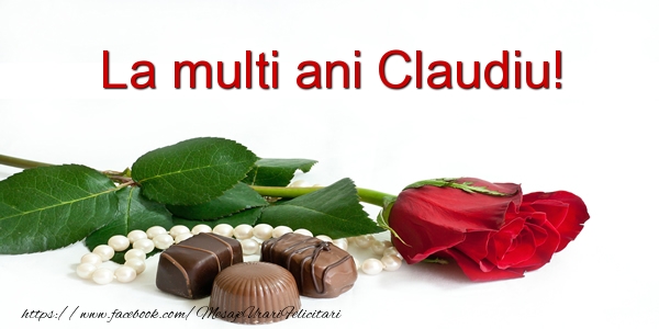 Felicitari de la multi ani - Flori | La multi ani Claudiu!