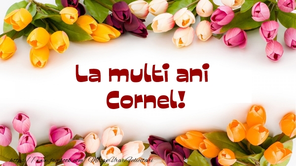 Felicitari de la multi ani - Flori | La multi ani Cornel!