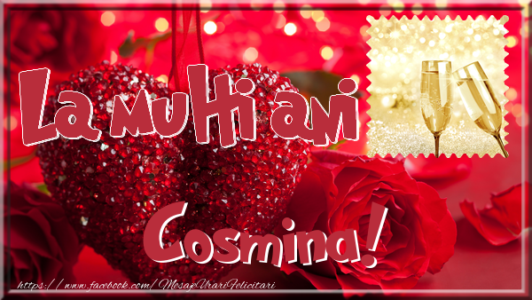 Felicitari de la multi ani - La multi ani Cosmina