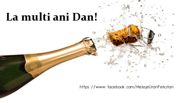 Felicitari de la multi ani - Sampanie | La multi ani Dan!