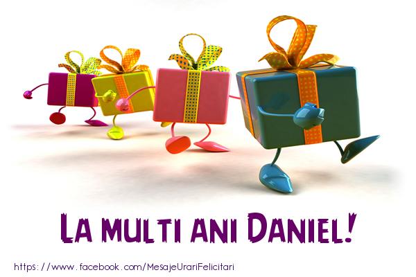 Felicitari de la multi ani - Cadou | La multi ani Daniel!