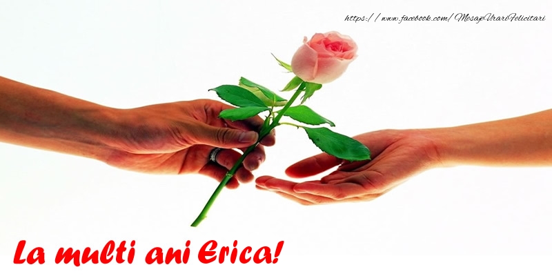 Felicitari de la multi ani - Flori & Trandafiri | La multi ani Erica!