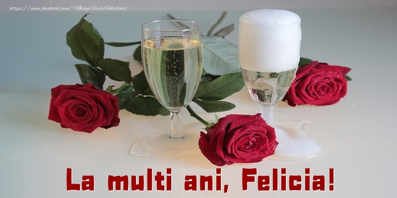 Felicitari de la multi ani - Trandafiri | La multi ani, Felicia!