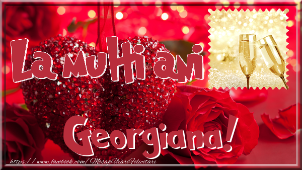 Felicitari de la multi ani - La multi ani Georgiana