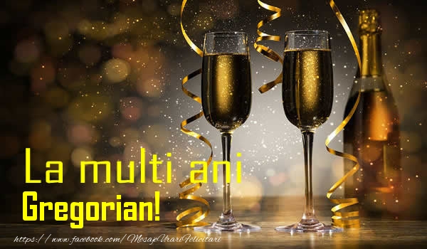  Felicitari de la multi ani - Sampanie | La multi ani Gregorian!