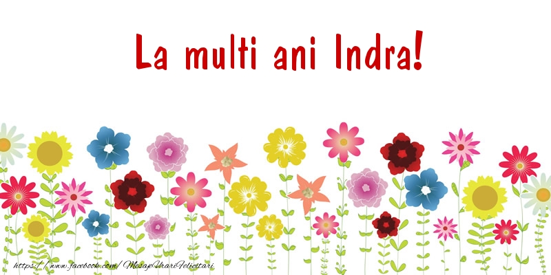 Felicitari de la multi ani - Confetti | La multi ani Indra!