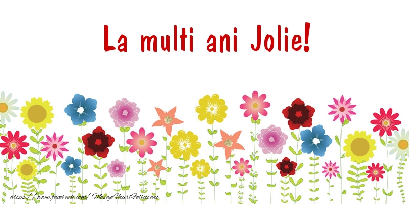 Felicitari de la multi ani - Confetti | La multi ani Jolie!