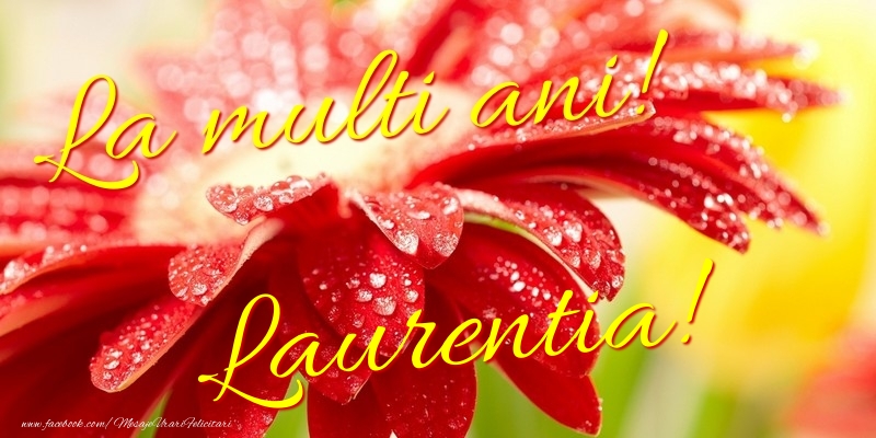 Felicitari de la multi ani - Flori | La multi ani! Laurentia