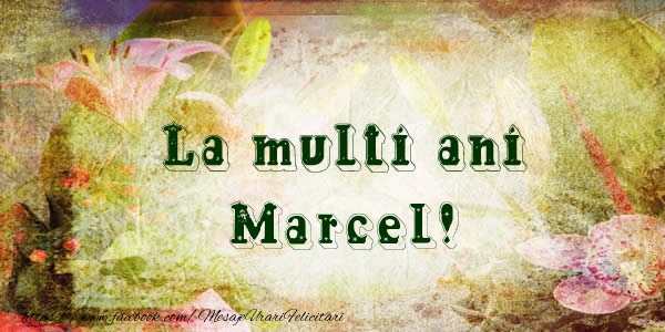 Felicitari de la multi ani - Flori | La multi ani Marcel!
