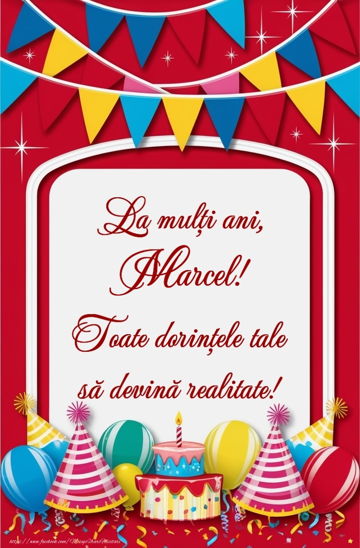 Felicitari de la multi ani -  Tort, baloane la petrecere pentru fete