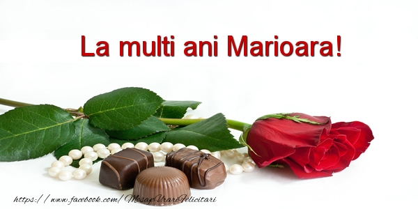 Felicitari de la multi ani - Flori | La multi ani Marioara!