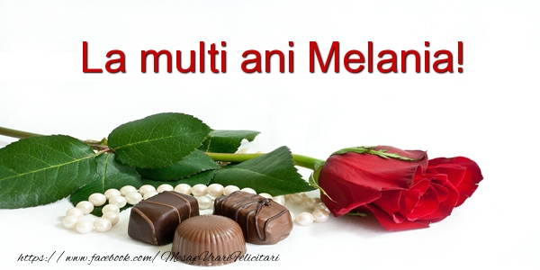 Felicitari de la multi ani - Flori | La multi ani Melania!