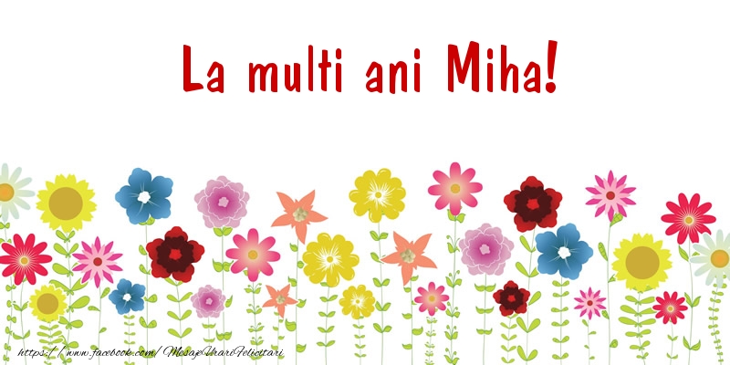  Felicitari de la multi ani - Confetti | La multi ani Miha!