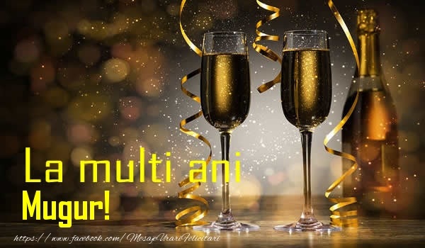 Felicitari de la multi ani - Sampanie | La multi ani Mugur!