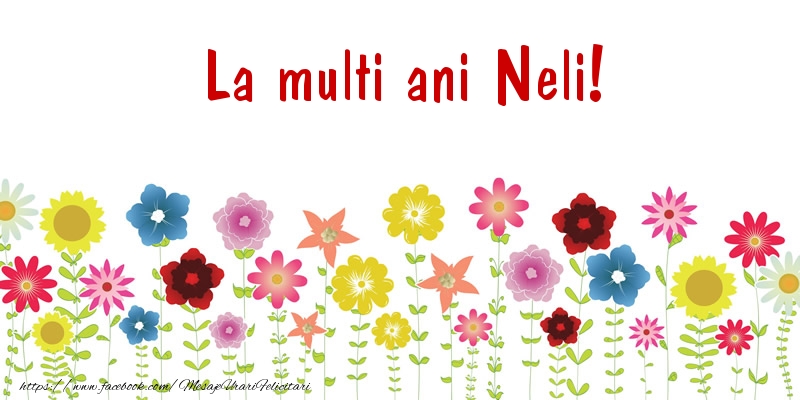 Felicitari de la multi ani - Confetti | La multi ani Neli!