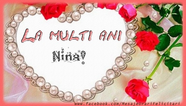  Felicitari de la multi ani - Flori | La multi ani Nina!