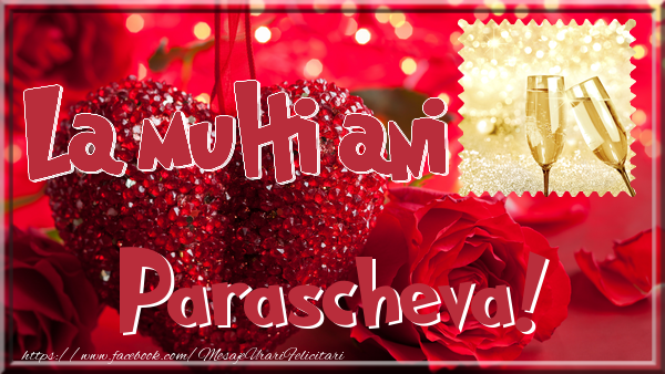 Felicitari de la multi ani - ❤️❤️❤️ 1 Poza & Inimioare & Ramă Foto & Trandafiri | La multi ani Parascheva
