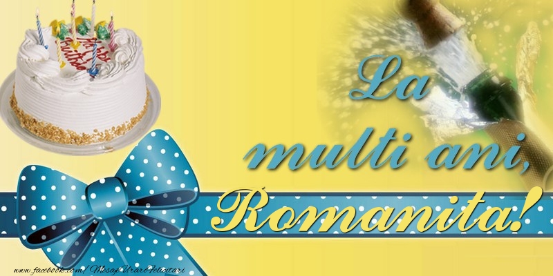 Felicitari de la multi ani - Tort & Sampanie | La multi ani, Romanita!