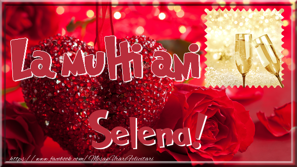 Felicitari de la multi ani - ❤️❤️❤️ 1 Poza & Inimioare & Ramă Foto & Trandafiri | La multi ani Selena