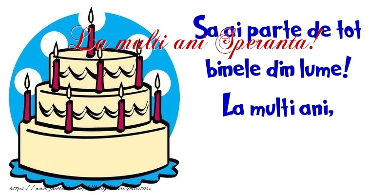 Felicitari de la multi ani - Sampanie | La multi ani Speranta!