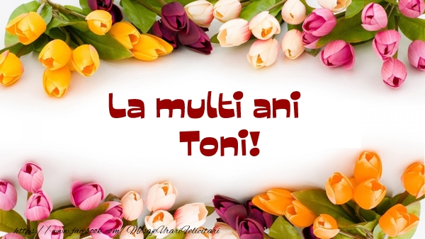 Felicitari de la multi ani - Flori | La multi ani Toni!